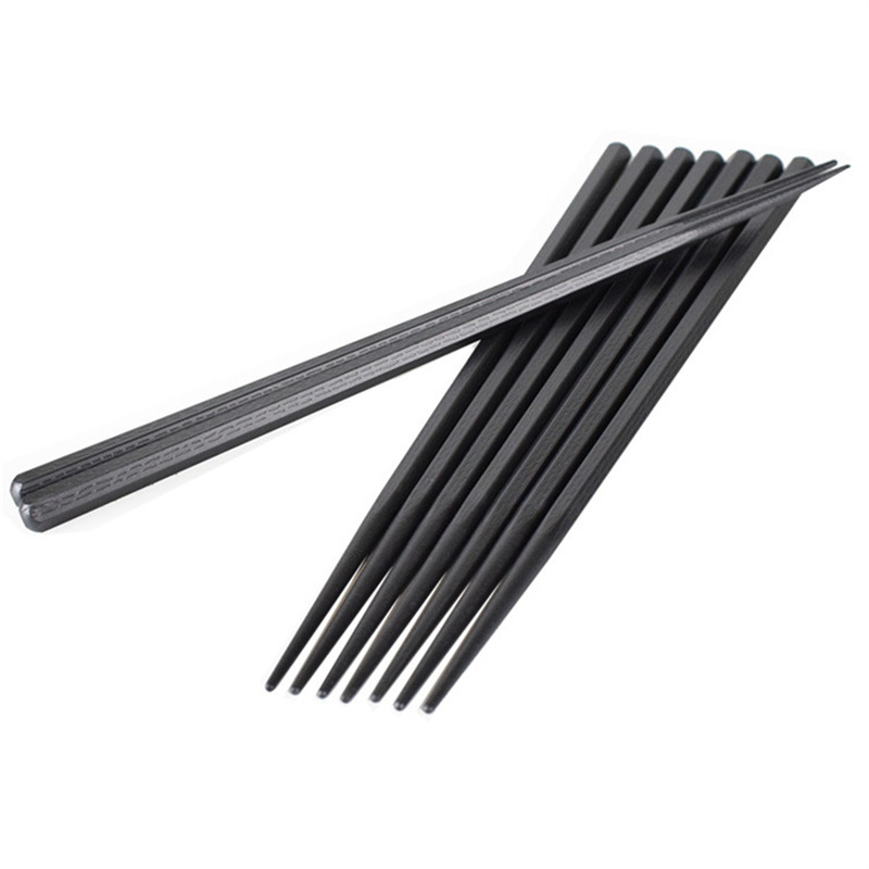 Black Alloy Sushi Japanese Chopstick Restaurant Chopstick Chinese Food