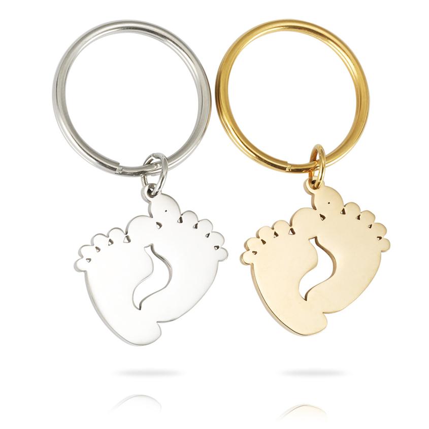 Steel Gold Stainless Steel Baby Foot Key Chain Blank For Engrave Metal Baby Feet Keychain Mirror Polished Whole 10pcs274A
Steel Gold Stainless Steel Baby Foot Key Chain Blank For Engrave Metal Baby Feet Keychain Mirror Polished Whole 10pcs274A