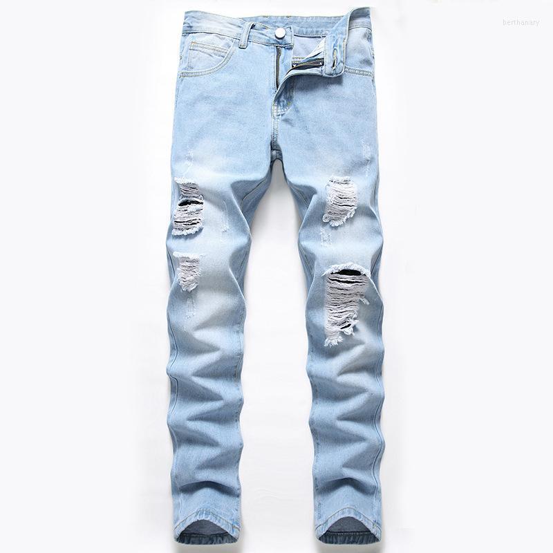 Men's Jeans Style Ripped Denim Hole Loose Trousers European And American Straight Daily Casual Large Size Bert22, Light blue
Men's Jeans Style Ripped Denim Hole Loose Trousers European And American Straight Daily Casual Large Size Bert22, Light blue