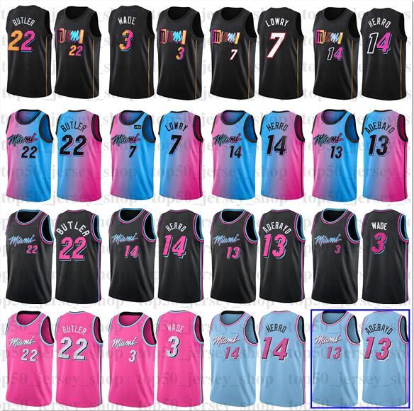Miamis Heats Basketball Jersey Jimmy 22 Butler Dwyane 3 Wade Tyler 14 Herro Bam 13 Adebayo Kyle 7 Lowry Men, Jersey(rehuo)+patch
Miamis Heats Basketball Jersey Jimmy 22 Butler Dwyane 3 Wade Tyler 14 Herro Bam 13 Adebayo Kyle 7 Lowry Men, Jersey(rehuo)+patch