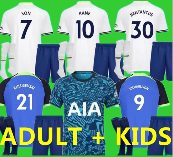 adult kit socks 22 23 KANE SON KULUSEVSKI Soccer Jerseys HOJBJERG colorful 2022 2023 LUCAS DELE RICHARLISON Bissouma Tottenham Football kit shirt BRYAN kids full set
adult kit socks 22 23 KANE SON KULUSEVSKI Soccer Jerseys HOJBJERG colorful 2022 2023 LUCAS DELE RICHARLISON Bissouma Tottenham Football kit shirt BRYAN kids full set