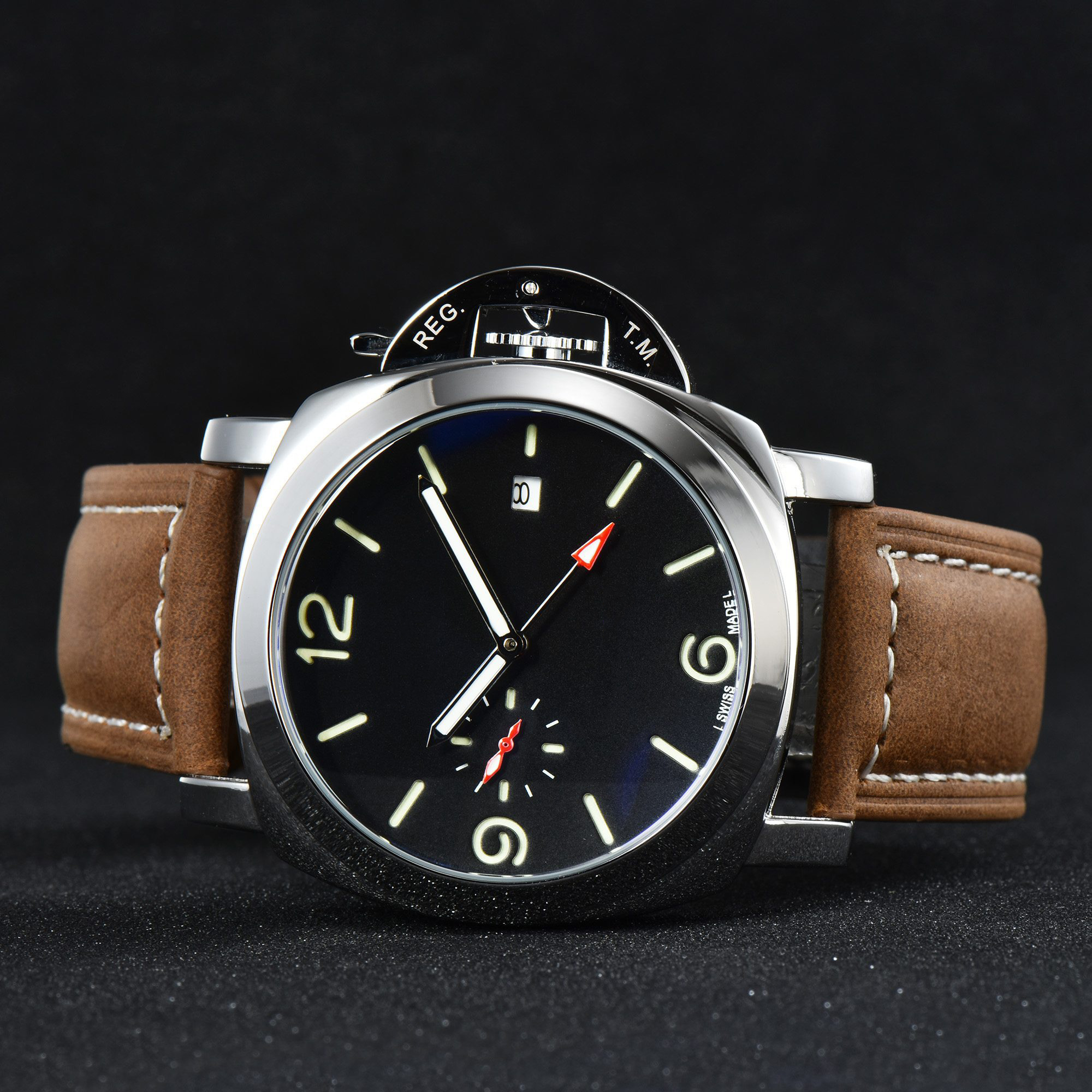 Mens watch luxury quartz movement sport watches all dial work 4th pointer gmt lifestyle waterproof powerful luminous wristwatch design Montre De Luxe, 10
Mens watch luxury quartz movement sport watches all dial work 4th pointer gmt lifestyle waterproof powerful luminous wristwatch design Montre De Luxe, 10