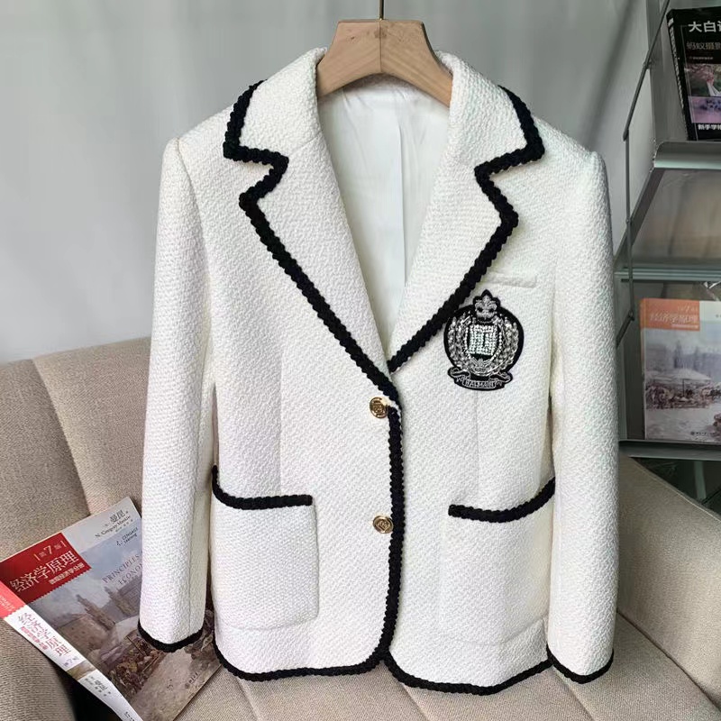 T062 Womens Suits & Blazers Tide Brand High-Quality Retro Fashion designer Suit Jacket High-end badge Slim Plus Size Women's Clothing, Green
T062 Womens Suits & Blazers Tide Brand High-Quality Retro Fashion designer Suit Jacket High-end badge Slim Plus Size Women's Clothing, Green