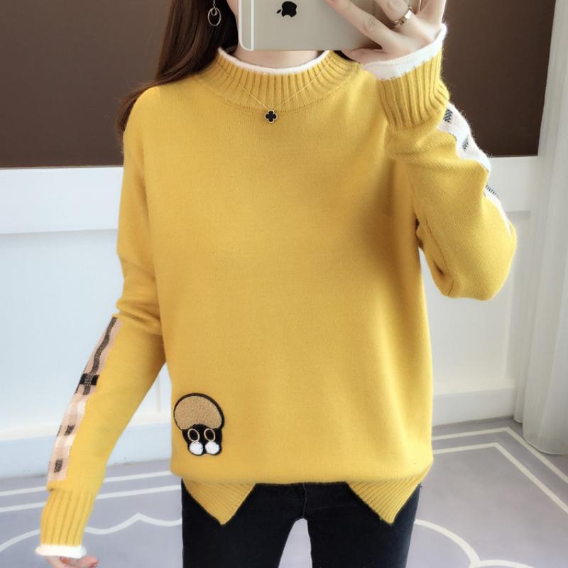 Women's Sweaters Women Korean Style Long-sleeve Tops Autumn Winter Pullovers 2022 Cartoon Base Knitted Patch Pullover Sweater FemaleWomen's, Blue
Women's Sweaters Women Korean Style Long-sleeve Tops Autumn Winter Pullovers 2022 Cartoon Base Knitted Patch Pullover Sweater FemaleWomen's, Blue
