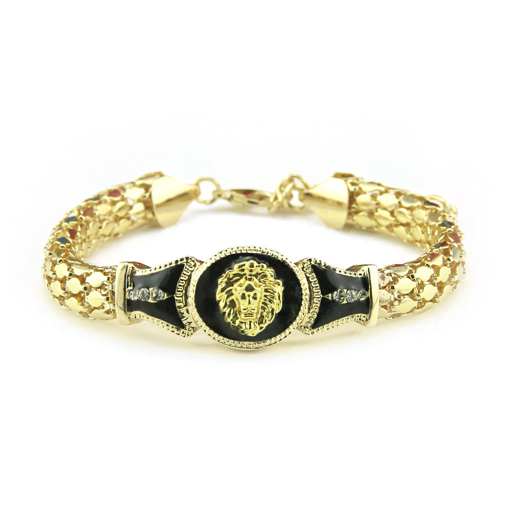 Hip hop popular lion head diamond painted oil Bracelet snake bone Bracelet alloy Yiwu
Hip hop popular lion head diamond painted oil Bracelet snake bone Bracelet alloy Yiwu