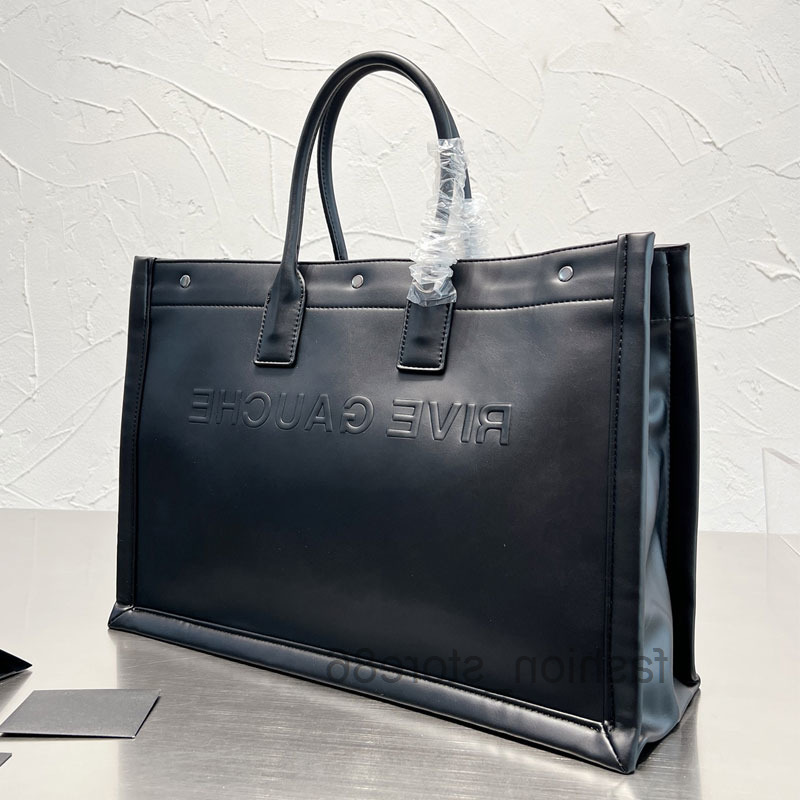 6CYP Capacity Large Tote Shopping Bag Women Handbag Rive Gauche Genuine Leather Fashion Letters Ri
6CYP Capacity Large Tote Shopping Bag Women Handbag Rive Gauche Genuine Leather Fashion Letters Ri