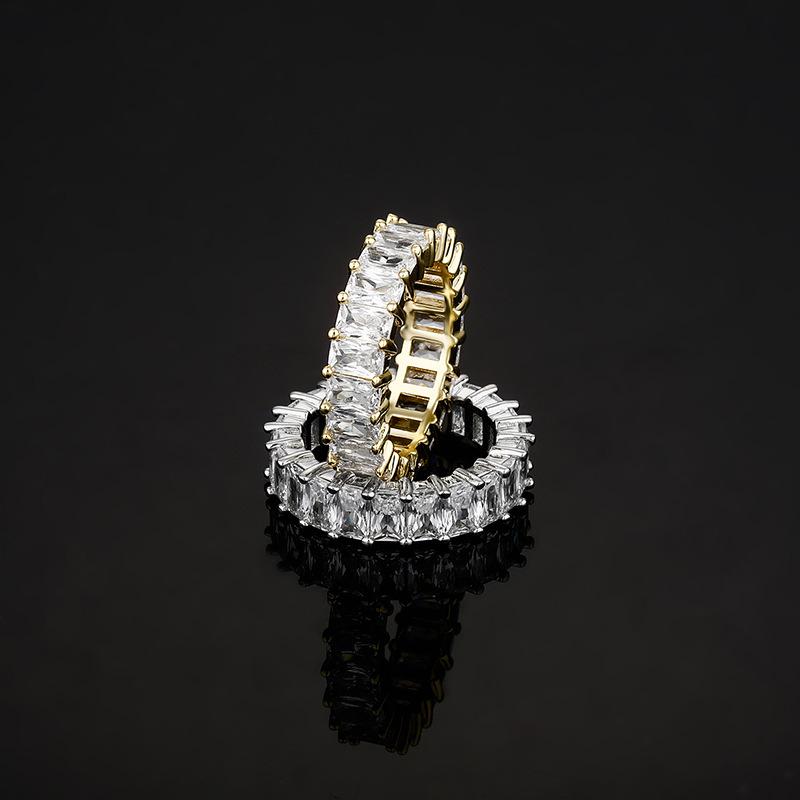 Cluster Rings Hip Hop Square Cubic Zirconia Paved Tennis Chain Women Men 1 Row CZ Bling Iced Out Gold Ring Rapper JewelryCluster
Cluster Rings Hip Hop Square Cubic Zirconia Paved Tennis Chain Women Men 1 Row CZ Bling Iced Out Gold Ring Rapper JewelryCluster