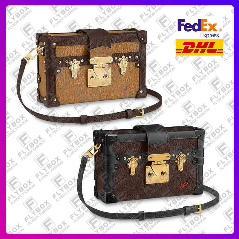 Unisex Designer Luxury Fashion Casual Cross body PETITE MALLE Box Shoulder Bags High Quality TOP 5A M44199 M44154 Messenger Bagss Purse, Brown 1 / with dust bag
Unisex Designer Luxury Fashion Casual Cross body PETITE MALLE Box Shoulder Bags High Quality TOP 5A M44199 M44154 Messenger Bagss Purse, Brown 1 / with dust bag