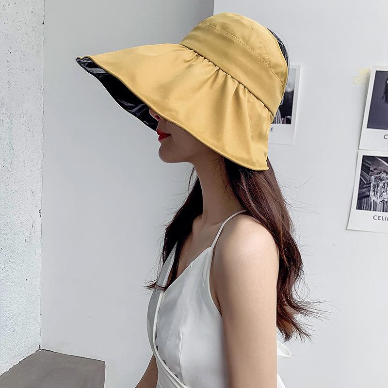 Wide Brim Hats Summer Sun Protection Hat For Women Cap Ladies Beach Visor Girl Holiday UV Empty Top Fold, Black
Wide Brim Hats Summer Sun Protection Hat For Women Cap Ladies Beach Visor Girl Holiday UV Empty Top Fold, Black