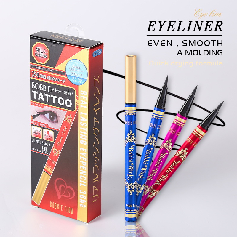 Japanese Style 24H Eyeliner Pencil Waterproof Pen Precision Long-lasting Liquid Eye Liner Smooth Make Up Tools, Red tube
Japanese Style 24H Eyeliner Pencil Waterproof Pen Precision Long-lasting Liquid Eye Liner Smooth Make Up Tools, Red tube