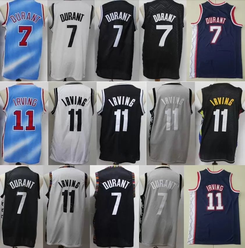 Stitched Basketball 7 Kevin Durant Jersey 11 Kyrie Irving Jerseys City Man Good Quality Earned Sports Uniform Edition Men's Black Blue White Team Color Size S-XXL
Stitched Basketball 7 Kevin Durant Jersey 11 Kyrie Irving Jerseys City Man Good Quality Earned Sports Uniform Edition Men's Black Blue White Team Color Size S-XXL