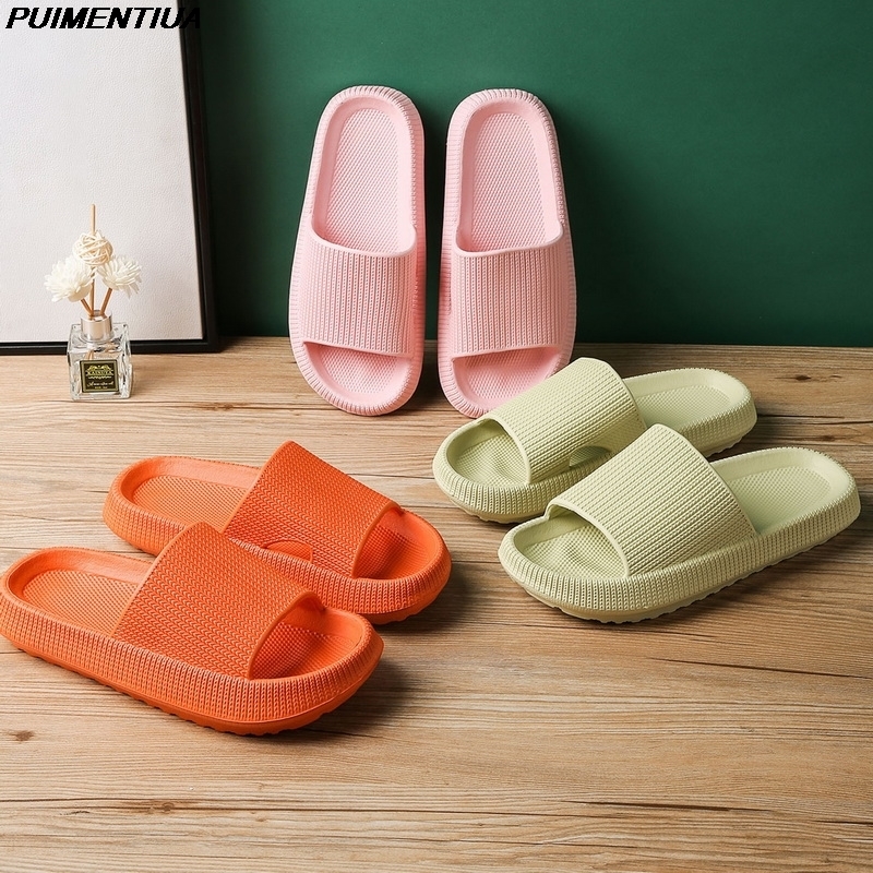Womens FlipFlops Orthopedic Cloud Slipper Woman Eva Soft Sole Summer Shallow Beach Sandals Men Indoor Bathroom Slides 220707