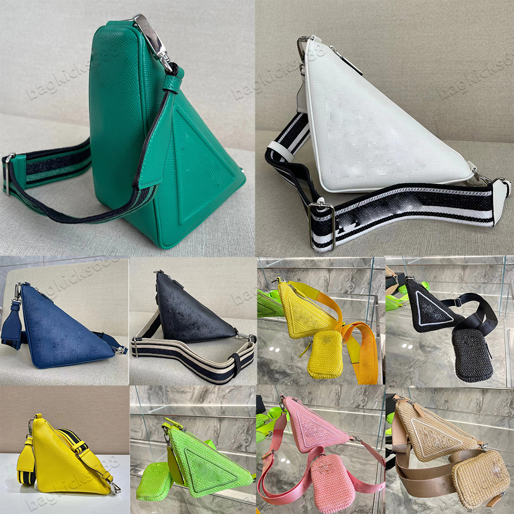 Saffiano Triangle bag Designers Crossbody Bags Luxury Handbags Crosshatch Texture Handbag Mens Designer Wallet With Strap in embroidered webbing nylon lining, Customize
Saffiano Triangle bag Designers Crossbody Bags Luxury Handbags Crosshatch Texture Handbag Mens Designer Wallet With Strap in embroidered webbing nylon lining, Customize