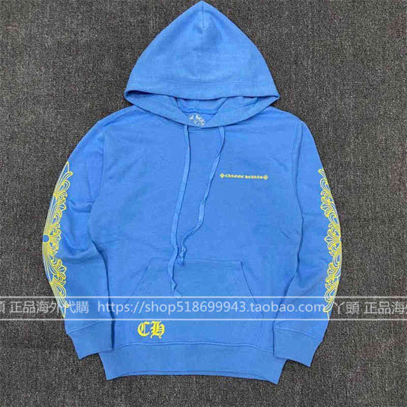 Designer Luxury Flower Designer chrx Blue Sanskrit Letter Arm Hooded Sweater for Men and Women, Sky blue
Designer Luxury Flower Designer chrx Blue Sanskrit Letter Arm Hooded Sweater for Men and Women, Sky blue
