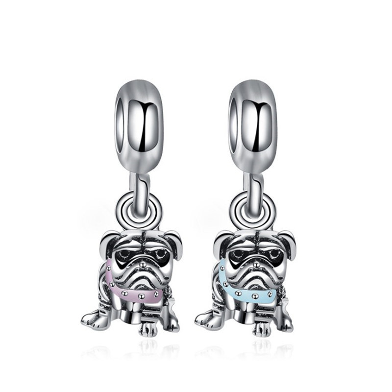 Two Color Dog Dangle Charm Bead Big Hole Fashion Women Jewelry European Style For DIY Bracelet Necklace Bangle PANZA007-188
Two Color Dog Dangle Charm Bead Big Hole Fashion Women Jewelry European Style For DIY Bracelet Necklace Bangle PANZA007-188