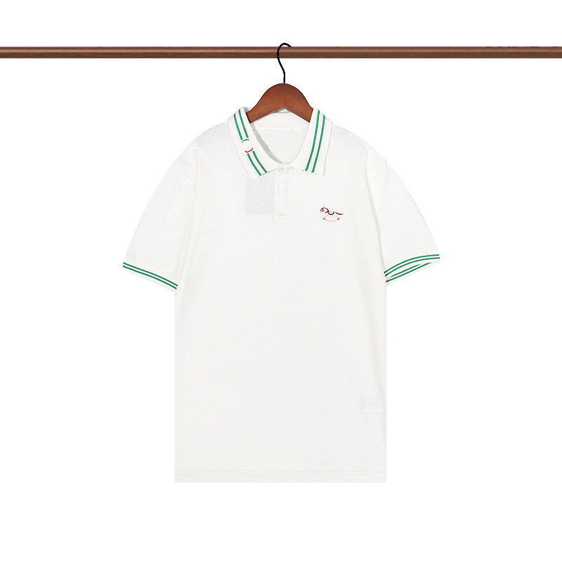 2022 men's short sleeved polo shirt fashion embroidered letters business classic shirt skateboard casual wear T-shirt, White
2022 men's short sleeved polo shirt fashion embroidered letters business classic shirt skateboard casual wear T-shirt, White