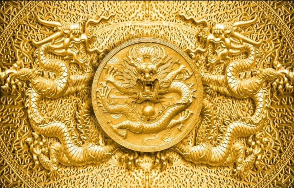 Embossed Golden Custom Wallpaper Home Decor Mural 3D Wall Paper Decor Wallpaper Papel De Parede