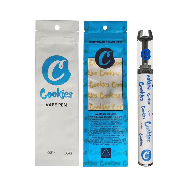 Cookies Disposable Vape Pen E Cigarettes Rechargeable 400mAh Battery Empty 1.0ml Glass Tank Oil Cartridge with Bag Packaging
Cookies Disposable Vape Pen E Cigarettes Rechargeable 400mAh Battery Empty 1.0ml Glass Tank Oil Cartridge with Bag Packaging