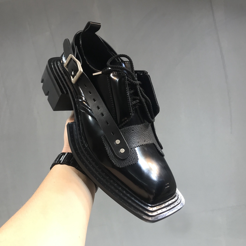 Buckle Man Chunky Shoe Handmade Men Monk Shoes Luxury Desinger Men's Derby Shoes Strap, Black
Buckle Man Chunky Shoe Handmade Men Monk Shoes Luxury Desinger Men's Derby Shoes Strap, Black