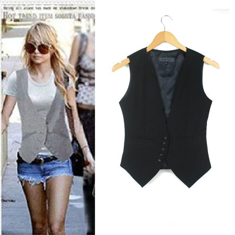 Women's Vests Women Spring Summer Slim Waistcoat Suit Star Same Style V Neck Fashionable All Match Small Vest Plus Size Weskit1 Luci22, Light gray
Women's Vests Women Spring Summer Slim Waistcoat Suit Star Same Style V Neck Fashionable All Match Small Vest Plus Size Weskit1 Luci22, Light gray