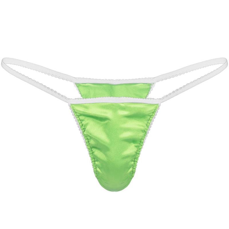 Men's G-Strings Mens Smooth Silky Satin Lingerie Underwear Low Rise Front Bulge Pouch Panties High Cut T-back G-string Briefs UnderwearMen's, White
Men's G-Strings Mens Smooth Silky Satin Lingerie Underwear Low Rise Front Bulge Pouch Panties High Cut T-back G-string Briefs UnderwearMen's, White