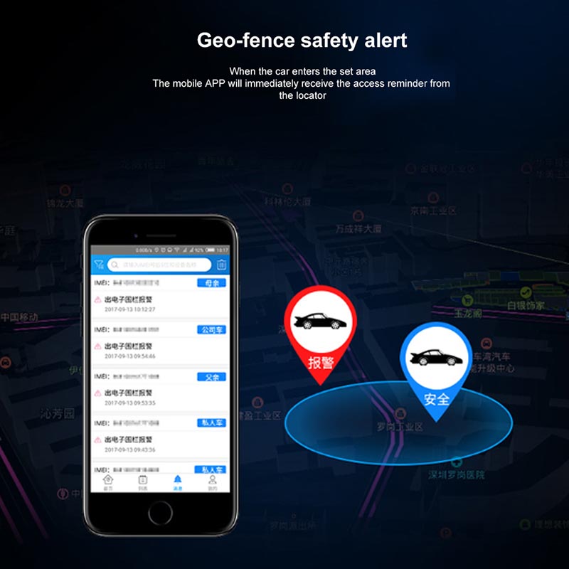Multi-Featured GSM Geolocation Device for Cars and Trucks  Remote Tracking via Smartphone Application Included