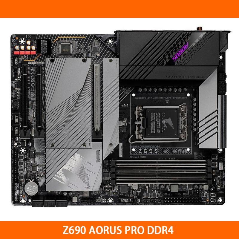 Motherboards For Gigabyte Z690 AORUS PRO DDR4 ATX LGA1700 Support 12th CPU 128GB Desktop Motherboard High Quality Fast Ship
Motherboards For Gigabyte Z690 AORUS PRO DDR4 ATX LGA1700 Support 12th CPU 128GB Desktop Motherboard High Quality Fast Ship