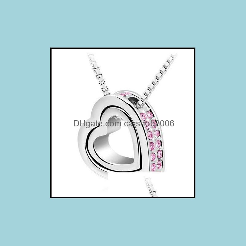 Pendant Necklaces Pendants Jewelry Top Grade Sier Chain Fashion Crystal Necklace For Women Girl Party Wholesale Drop Delivery 2021 Ukae6
Pendant Necklaces Pendants Jewelry Top Grade Sier Chain Fashion Crystal Necklace For Women Girl Party Wholesale Drop Delivery 2021 Ukae6