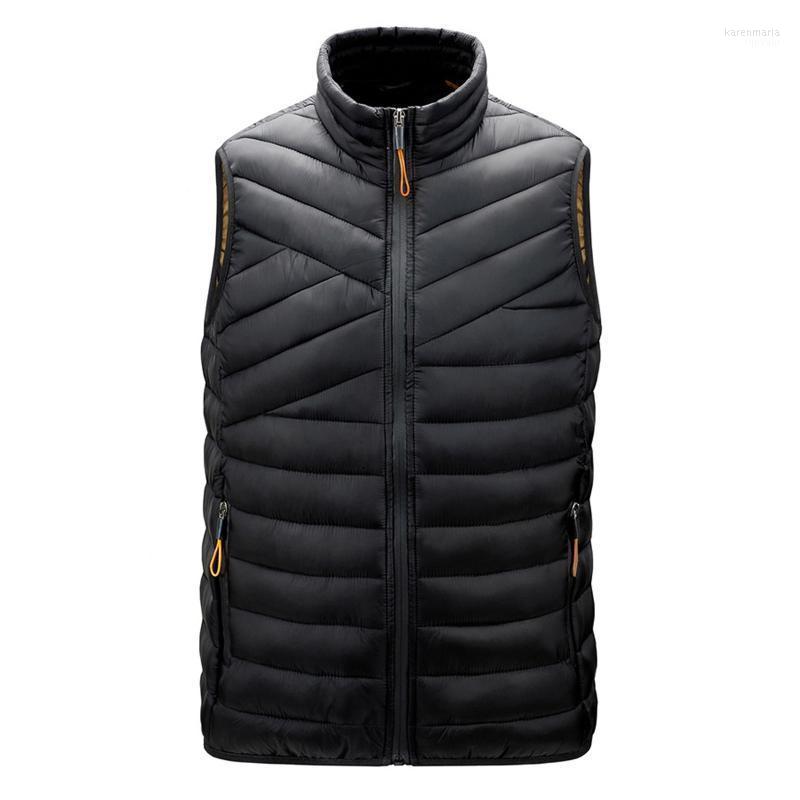 Men's Vests Windproof Mens Vest Jacket Warm Sleeveless Men Zip Cardigan High Collar With Pocket Thicken Waistcoat Coat Kare22, We
Men's Vests Windproof Mens Vest Jacket Warm Sleeveless Men Zip Cardigan High Collar With Pocket Thicken Waistcoat Coat Kare22, We