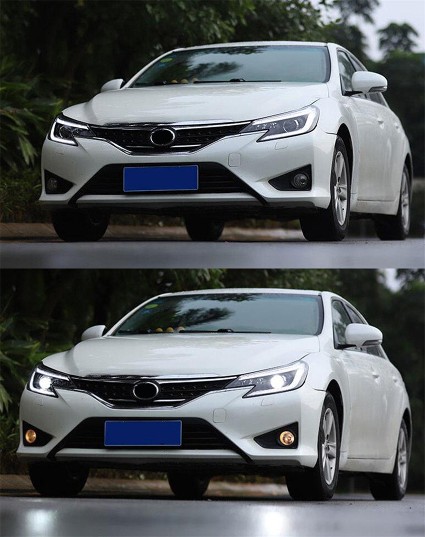 Car Head Light Assembly For REIZ Mark X 2013-Now Toyota LED Front Headlights Replacement DRL Daytime Driving light