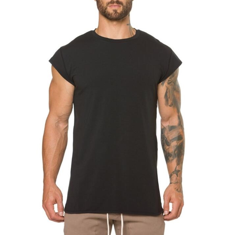 Brand clothing fitness t shirt men fashion extend long tshirt summer gym short sleeve t shirt cotton bodybuilding Slim fit tops 220615, White
Brand clothing fitness t shirt men fashion extend long tshirt summer gym short sleeve t shirt cotton bodybuilding Slim fit tops 220615, White