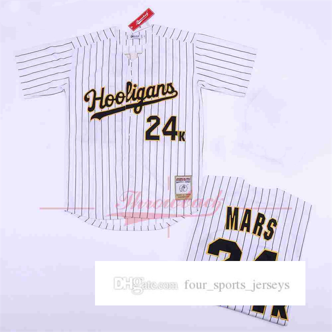 Hooligans 24K Mars Bruno Mars Jersey