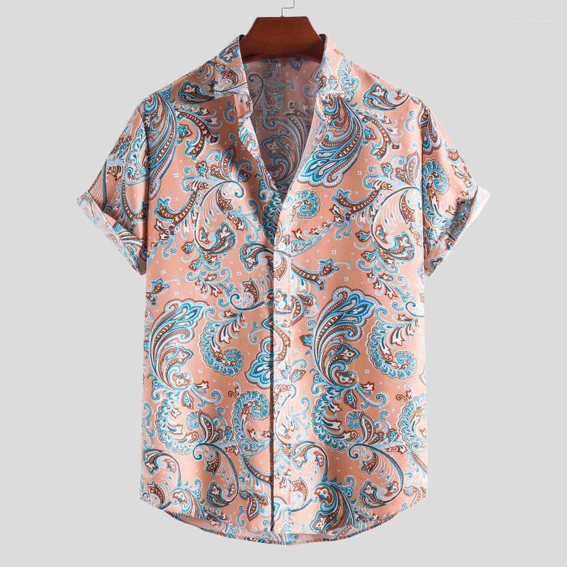 Men's Casual Shirts Men Shirt 2022 Summer Fashion Button Hawaii Print Beach Short Sleeve Loose Top Blouse Hawaiian Camisas Eldd22
Men's Casual Shirts Men Shirt 2022 Summer Fashion Button Hawaii Print Beach Short Sleeve Loose Top Blouse Hawaiian Camisas Eldd22