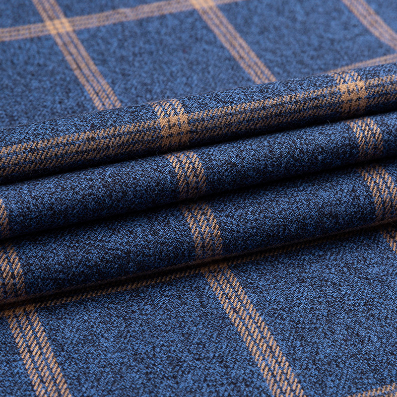 S-7XL Plus Size Pure Cotton Brushed Plaid/Striped Men's Top Button Collar Long Sleeve Casual Shirt 220322