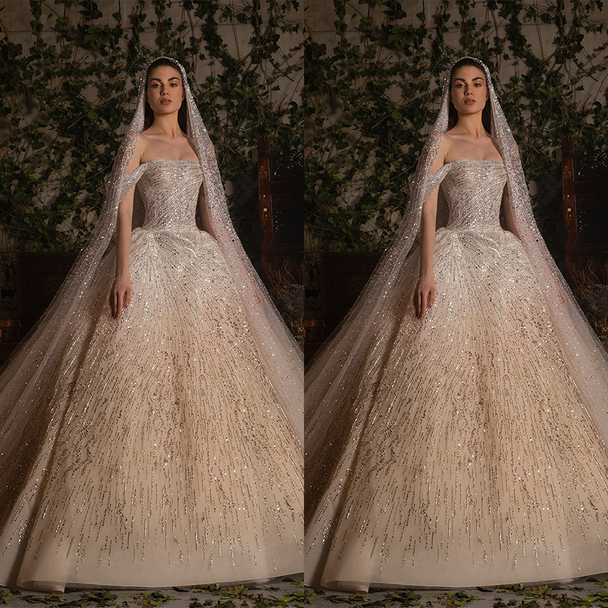 Elegant Wedding Dresses Ball Gown Puffy Off The Shoulder Tulle Lace Appliques Sequins Beaded Formal Bridal Gown Custom Size, Dark green
Elegant Wedding Dresses Ball Gown Puffy Off The Shoulder Tulle Lace Appliques Sequins Beaded Formal Bridal Gown Custom Size, Dark green