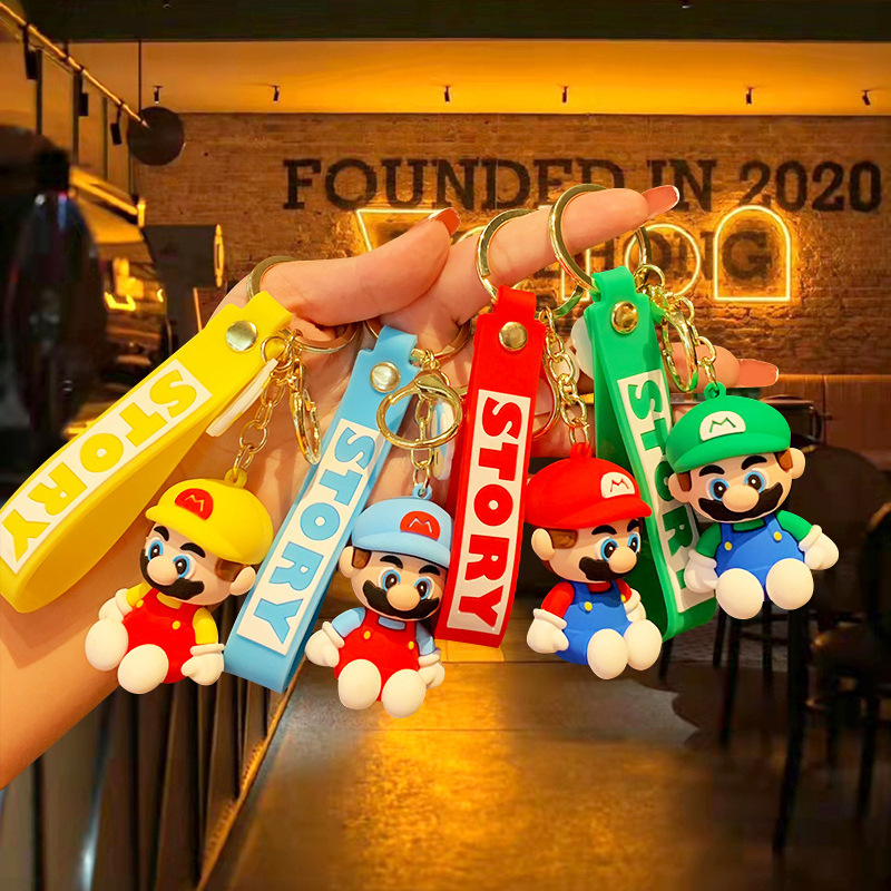 Cartoon Sitting Doll Toys Keychain Anime Dolls Key Ring Couple Personality Keychain Small Gift Trend Bag Pendant
Cartoon Sitting Doll Toys Keychain Anime Dolls Key Ring Couple Personality Keychain Small Gift Trend Bag Pendant