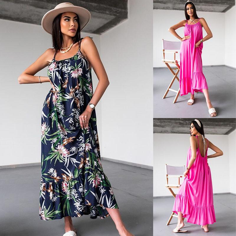 Casual Dresses Summer Suspender Ladies Skirt European And American Women' Round Neck Sleeveless Fashion Print Slip DressCasual, Red
Casual Dresses Summer Suspender Ladies Skirt European And American Women' Round Neck Sleeveless Fashion Print Slip DressCasual, Red
