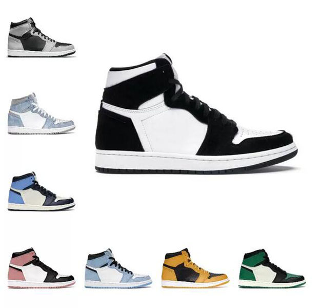 Men 1 Basketball shoes Women 1s OG Patent Panda University Blue dark mocha bred shadow UNC twist Smoke Grey mens women Sneakers trainers Eur 36-44, #10
Men 1 Basketball shoes Women 1s OG Patent Panda University Blue dark mocha bred shadow UNC twist Smoke Grey mens women Sneakers trainers Eur 36-44, #10