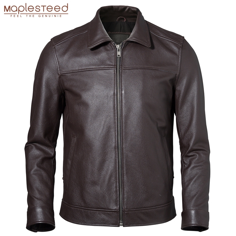 Mens Leather Jacket 100% Natural Cowhide Man Real Leather Coat Male Leather Clothing Autumn Spring Asian Size M601 220728, Black cowhide
Mens Leather Jacket 100% Natural Cowhide Man Real Leather Coat Male Leather Clothing Autumn Spring Asian Size M601 220728, Black cowhide