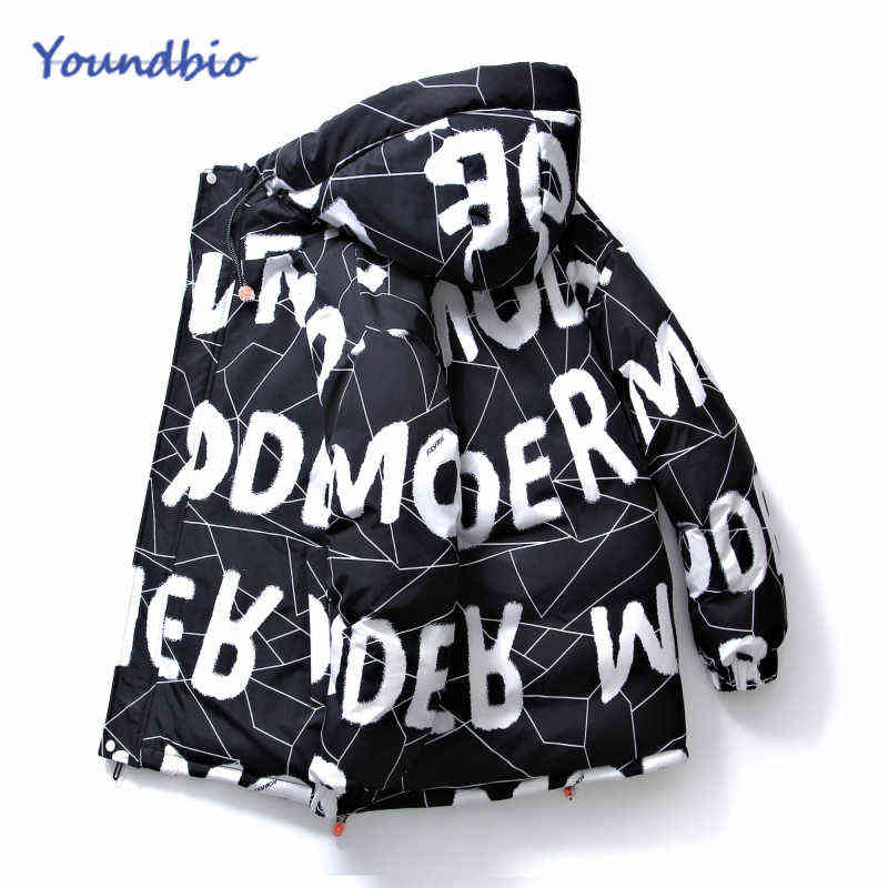 Down Jacket Men's Men 2021 New Winter Korean Hooded Fashion Coats Letter Warm Jackets Soft Shell Windbreaker Street Jacket Women T220802, White jacket men
Down Jacket Men's Men 2021 New Winter Korean Hooded Fashion Coats Letter Warm Jackets Soft Shell Windbreaker Street Jacket Women T220802, White jacket men