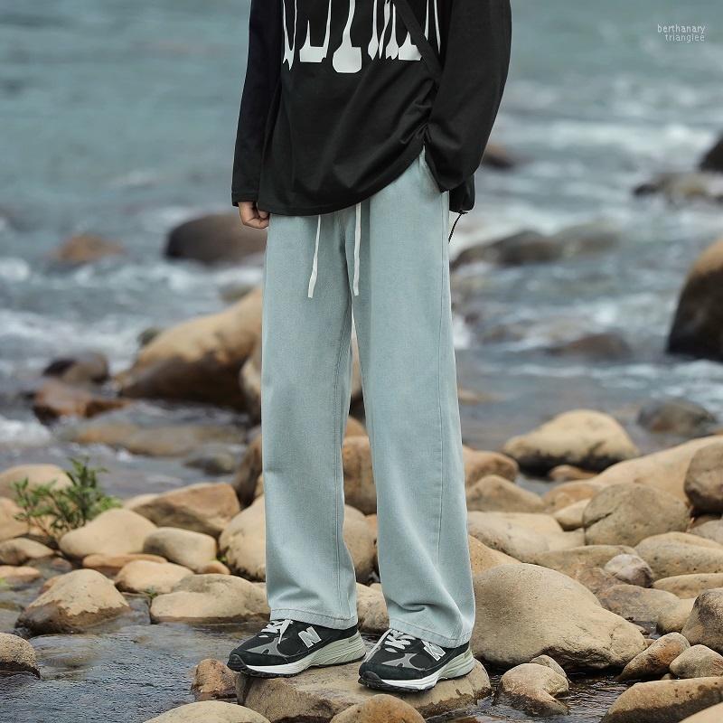Men' Jeans Colors Baggy Men Fashion Casual Wide Leg Streetwear Hip Hop Loose Straight Denim Pants Mens Trousers -3XLMen' Bert22, Navy blue
Men' Jeans Colors Baggy Men Fashion Casual Wide Leg Streetwear Hip Hop Loose Straight Denim Pants Mens Trousers -3XLMen' Bert22, Navy blue