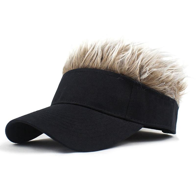 Berets Golf Baseball Cap With Fake Hair Sun Visor Fun Toupee Hats Mens Womens Spiked Hairs Wig Hat, Ce
Berets Golf Baseball Cap With Fake Hair Sun Visor Fun Toupee Hats Mens Womens Spiked Hairs Wig Hat, Ce