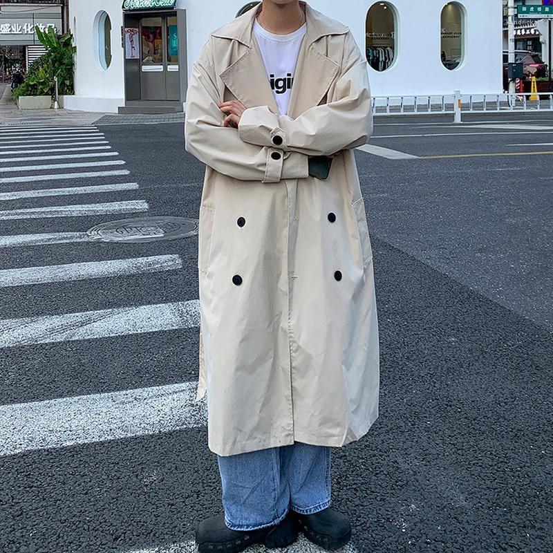 Men's Trench Coats Men Over Knees Classic Double Breasted England Style Handsome Belt Windbreaker Male Couples Casual High Quality OvercoatM, A-khaki
Men's Trench Coats Men Over Knees Classic Double Breasted England Style Handsome Belt Windbreaker Male Couples Casual High Quality OvercoatM, A-khaki