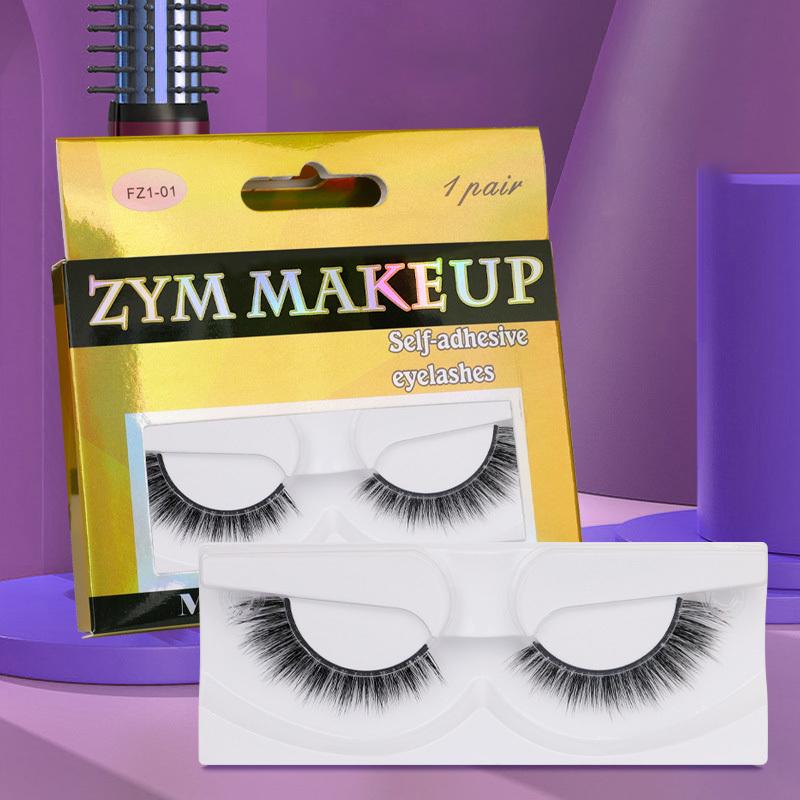 False Eyelashes Pair One Touch Easy To Wear Self-adhesive Natural Simulation Sharpened Reusable Water ProofFalse
False Eyelashes Pair One Touch Easy To Wear Self-adhesive Natural Simulation Sharpened Reusable Water ProofFalse