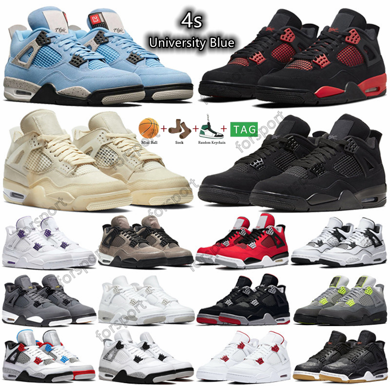Hot Quality Designer Jumpman 4 Sail Basketball Shoes 4s Noir University Blue Black Cat Shimmer Men Star Fish Mushroom Orange Metallic Women Trainers Sneakers 36-47, Box
Hot Quality Designer Jumpman 4 Sail Basketball Shoes 4s Noir University Blue Black Cat Shimmer Men Star Fish Mushroom Orange Metallic Women Trainers Sneakers 36-47, Box