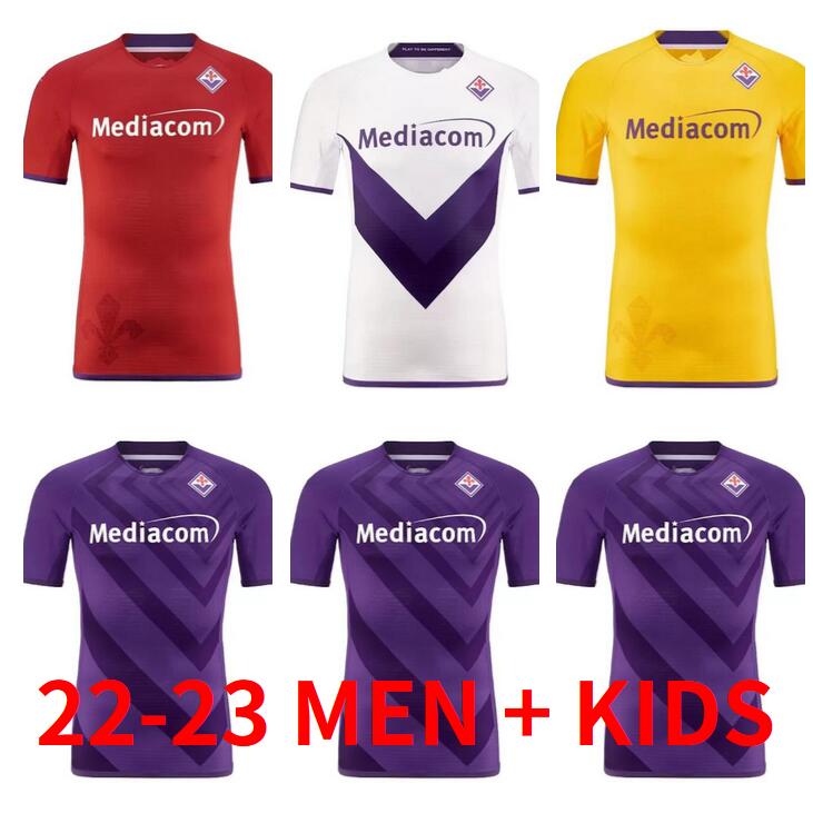 2022 2023 FIORENTINA soccer jerseys 22 23 RIBERY CALLEJON PRINCE PEZZELLA CHIESA 22 23 Football Shirts VLAHOVIC maillot de foot uniform Men kids kit
2022 2023 FIORENTINA soccer jerseys 22 23 RIBERY CALLEJON PRINCE PEZZELLA CHIESA 22 23 Football Shirts VLAHOVIC maillot de foot uniform Men kids kit