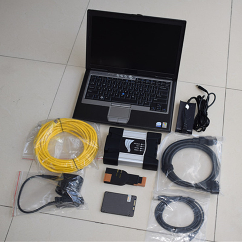 2023 For BMW ICOM NEXT Diagnostic&Programming Tool Interface SW HDD/ SSD Installed in d630 Laptop 4g WIN10 READY TO USE