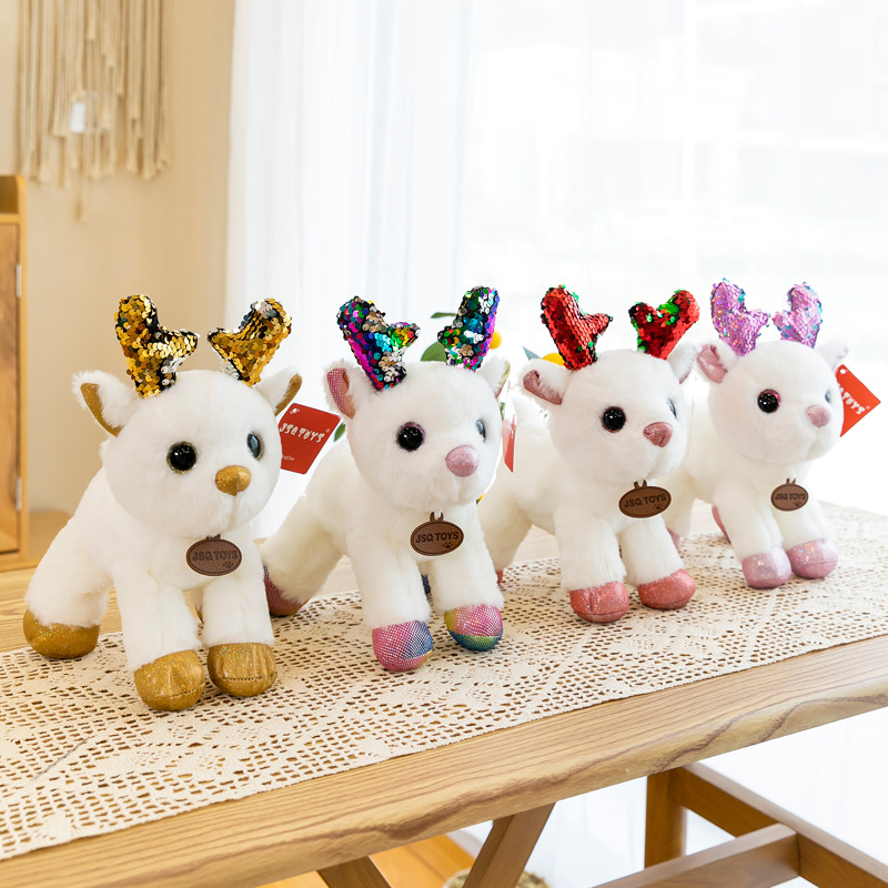Christmas Elk Plush Toy Doll Fawn Doll Reindeer Toys Atmosphere Props New Year Xmas Eve Brithday Gifts for Children Girlfriends, #1
Christmas Elk Plush Toy Doll Fawn Doll Reindeer Toys Atmosphere Props New Year Xmas Eve Brithday Gifts for Children Girlfriends, #1