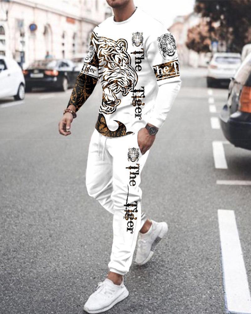 Men' Tracksuits Men' Crew Neck Long Sleeve T Shirt Retro Fashion 3D Print ShirtMen' Men'sMen, Tc1022
Men' Tracksuits Men' Crew Neck Long Sleeve T Shirt Retro Fashion 3D Print ShirtMen' Men'sMen, Tc1022