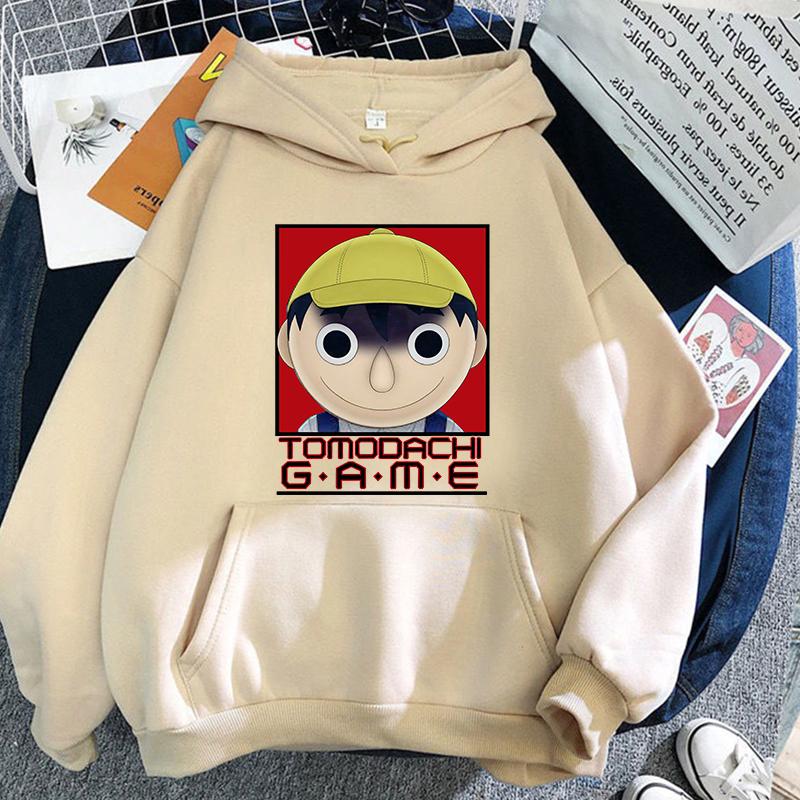 Women's Hoodies & Sweatshirts Manabu Print Sweatshirt Women Tomodachi Game Hoodie Cute Hip Hop Oversized Kawaii Womens Tops Clothes Crewneck, White
Women's Hoodies & Sweatshirts Manabu Print Sweatshirt Women Tomodachi Game Hoodie Cute Hip Hop Oversized Kawaii Womens Tops Clothes Crewneck, White